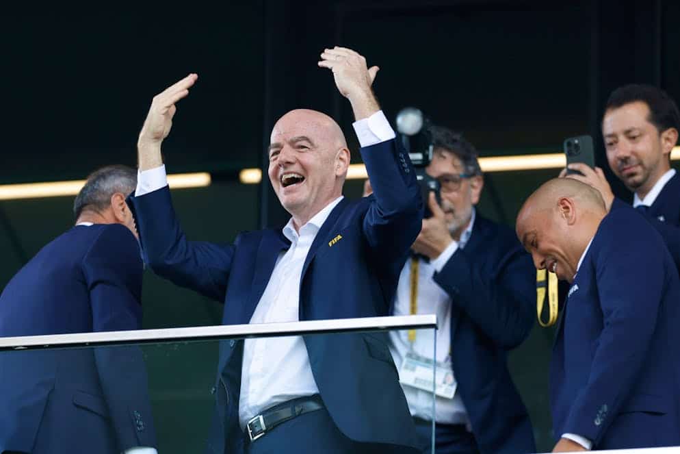 Gianni Infantino is enthusiastic about the club World Cup.